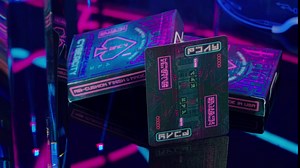 Bicycle Cyberpunk Cybercity Premium Playing Cards, 1 Deck, 62,5 x 88 mm