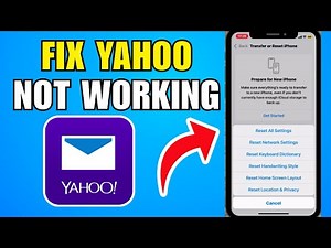 How To Fix Yahoo Mail Not Working (2026) (New Method)