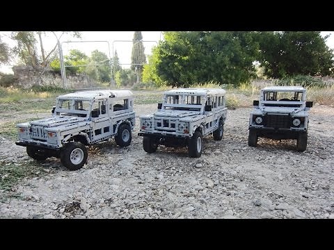LEGO Land-Rover Series II, III and Defender, REMOTE CONTROLLED! by Sheepo