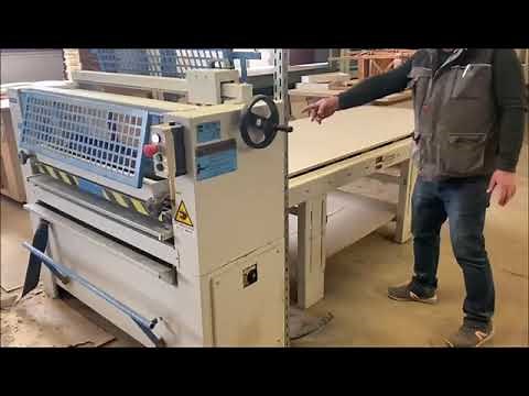 OSAMA S2R-1000 Automatic 2 Rollers Glueing Machine
