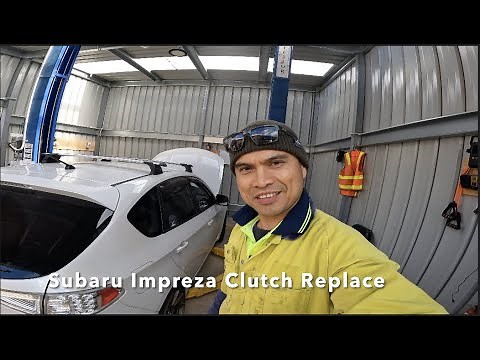 How to replace manual clutch kit on Subaru Impreza