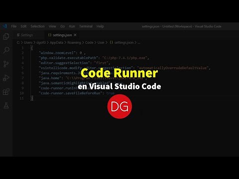 Code Runner - Extensión - Visual Studio Code - DG