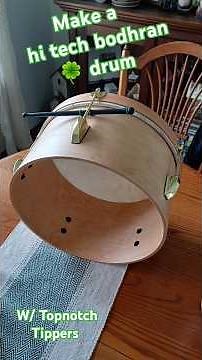 how to make a Bodhran drum