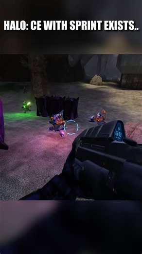 The added sprint to Halo: CE…