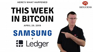 Here's what happened this week in Bitcoin in 99 seconds. For the complete stories visit: https://99bitcoins.com/bitcoin-news-summary-april-29-2019/ - Moon Bringing Lightning Payments to Amazon - Poll Shows 7.4% of South Koreans own Crypto - Samsung Invests in Ledger - Bitcoin Transaction Volume at All Time High - Bitfinex Used $850 from Tether to Hide Customer Losses | 99 Bitcoins