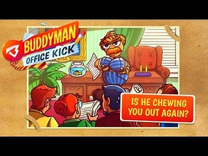 Buddyman: Office Kick- By Invention Mobile -Compatible with iPhone, iPad, and iPod touch.