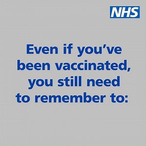 159K views · 2.8K reactions | You still need to follow the rules after you’ve had the COVID-19 vaccination. More on what to expect after the vaccination: https://www.gov.uk/government/publications/covid-19-vaccination-what-to-expect-after-vaccination/what-to-expect-after-your-covid-19-vaccination | UK Health Security Agency | Facebook