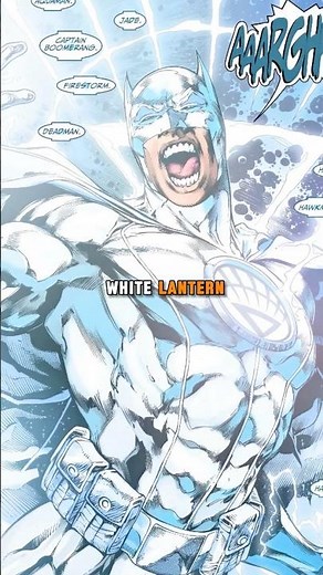 The Day Batman Became A White Lantern 🤍💍 #shorts #batman #dc #comics