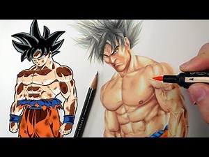 Drawing | REALISTIC GOKU | Dragonball Realism Art