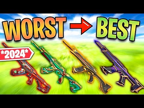 *2024* Ranking Every VANDAL SKIN From Worst to Best (VALORANT)