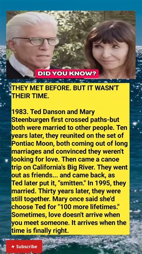 They Met 10 Years Earlier… But It Wasn’t Their Time | Ted Danson & Mary Steenburgen ❤️