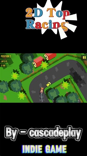 2D Top Racing By cascadeplay indie 2d game play