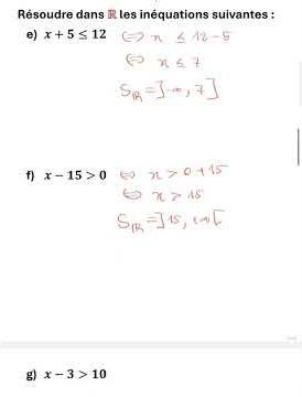 Inequalities of the form x + b ≤ c: Simple method and step-by-step solved examples 📘