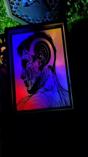 This DIY Art is for all the cyberpunk fans... #art #diy #craft