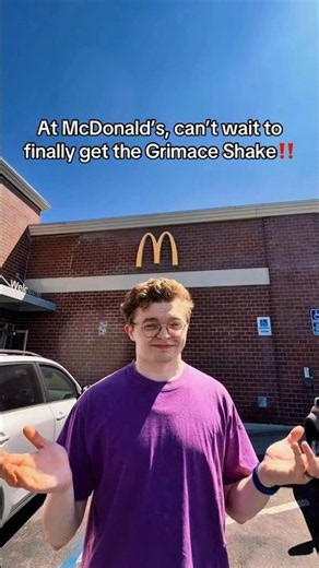 i just got the grimace shake