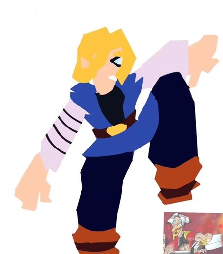 android 18 speedart #arte #artedigital #dbz #dragonball #drawing