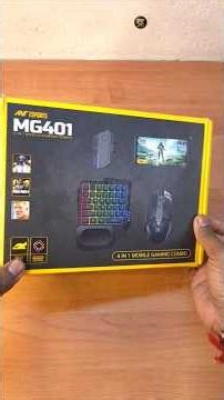 BGMI Game Keyboard Mouse Mobile Se SetUp MG401