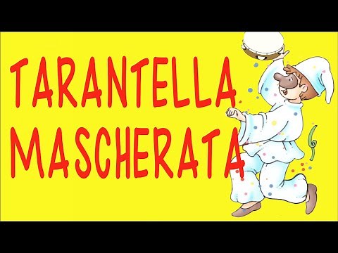 Tarantella Mascherata-canzone- carnevale-Link con testo e attività-