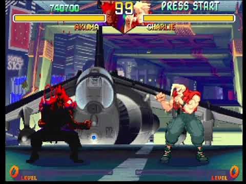 Street Fighter Alpha 2 Gold (PlayStation 2) Arcade as Shin Akuma
