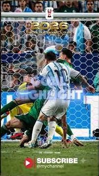 FULL HIGHLIGHTS GOAL Argentina vs Aljazair 3-0 | FIFA World Cup 2026