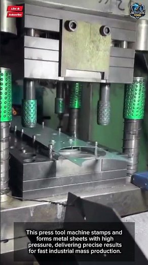 Industrial Press Tool Machine Automatic Metal Stamping System#tool