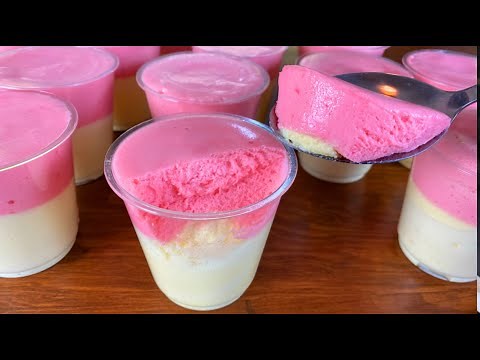 POSTRE FRÍO SIN HORNO con tal solo 2 ingredientes (económico y muy rendidor)
