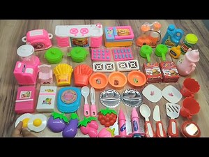 7:55​ Minutes Satisfying with Unboxing Hello Kitty Miniature Kitchen Set | Toy Kitchen Set Unboxingl