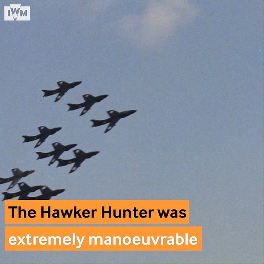 Learn about the Black Arrows' 1958 record-breaking 22 Hawker Hunter loop and much more in our latest episode of Duxford in Depth, featuring this iconic aircraft. Watch in full on YouTube: http://bit.ly/3PZbzVB | Imperial War Museum London