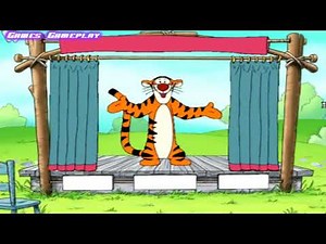 Winnie The Pooh Games, Kindergarten : Tigger Gameplay