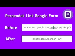 Cara Memperpendek Link Google Form