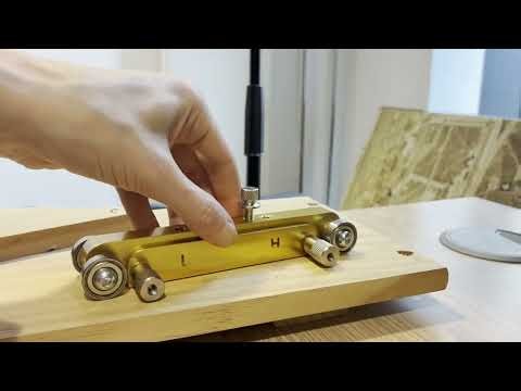 Acoustic guitar set up using a nut and saddle sander: Setting the neck relief, action and nut height