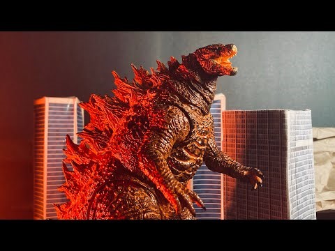 Hiya Toys Burning Godzilla 2019 | Stop Motion 