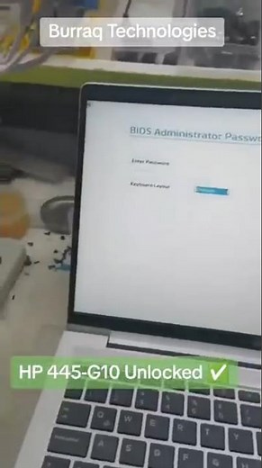 HP ProBook 445 G10 Restored Successfully 💻 | Professional BIOS Service