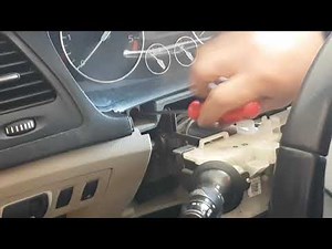 Disassembly of the Renault Laguna instrument panel