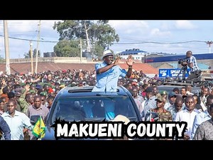 Live: President Ruto Launching Emali - Ukia Road, Kibwezi West, Makueni County