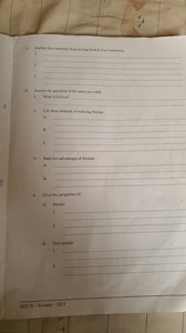 C. Outline three methods of preserving food in your community.... | Filo