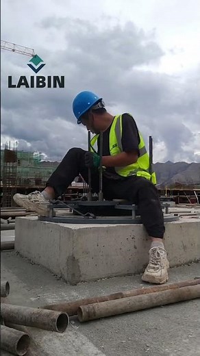 Friction pendulum bearing installation process