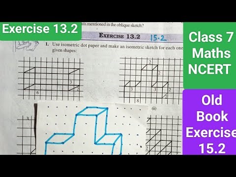 Class 7th Maths Chapter 13 Exercise 13.2 । Visualising Solid Shapes. Exercise 15.2 Solution। #ncert