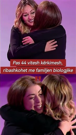 Pas 44 vitesh kërkimesh, ribashkohet me familjen biologjike