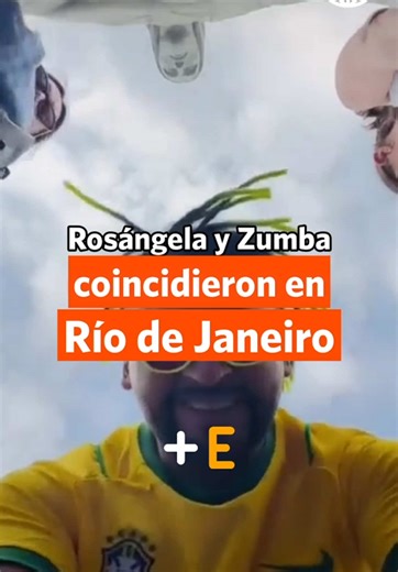 Rosángela Espinoza y Zumba coincidieron en Río de Janeiro.😱 De lunes a viernes no te pierdas #MásEspectáculos [Mira los programas completos y 100% GRATIS* -Solo Perú- en #tvGO] [Link en la BIO ↑]