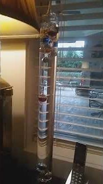 How to read a Galileo Thermometer (SUPER COOL!)