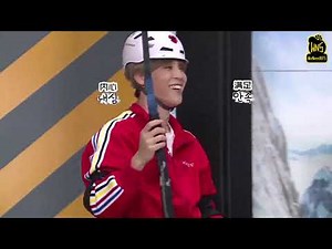【防弹少年团】RUN BTS 中字 EP42 - 运动大碰撞——七人空中杂技表演艺术团 究竟谁技高一筹~