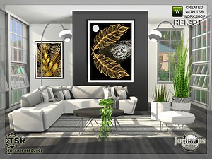 jomsims' Sims 4 Living Room Sets