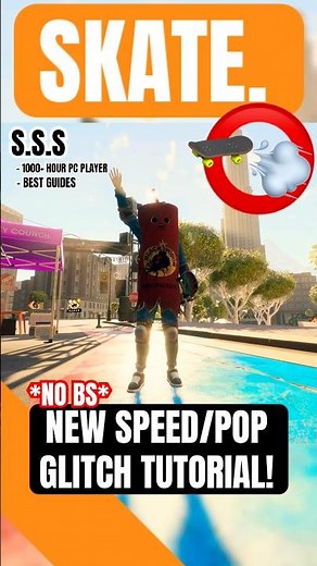 New Skate 4 Speed Glitch Tutorial 🫨