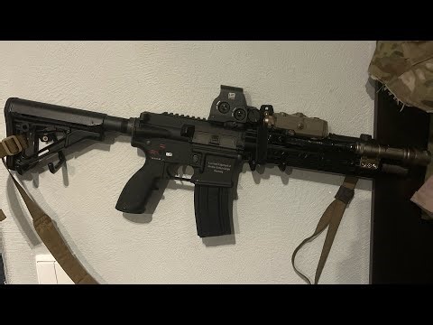 24th STS HK 416D Airsoft/MilSim rifle Setup Breakdown/Shakedown AFSOC
