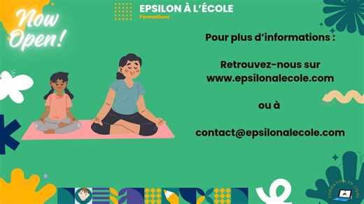 Nouveau!! 里 Formation – Webinaire Compétences relationnelles et collaboratives en accompagnement familial  Date : Mardi 2 décembre 2025, de 18h30 à 20h  Format : Session en direct (synchrone, visioconférence interactive) Puis accessible en asynchrone pendant 60 jours après diffusion  Attestation : délivrance de 1,5 CFC / CEU (dont 1 CFC / CEU général et 0,5 CFC / CEU éthique) Inscriptions et renseignements : contact@epsilonalecole.com | Epsilon à l'école | Facebook