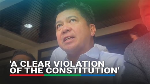 Former congressman Mike Defensor said Thursday (January 22) the refusal of the Office of the House Secretary General to accept their impeachment complaint against President Ferdinand Marcos, Jr. is a "clear violation of both the Rules of the House and the 1987 Constitution." | ABS-CBN News
