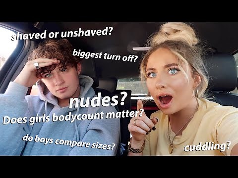 Asking my BROTHER questions you're too afraid to ask guys!! | Saffron Barker