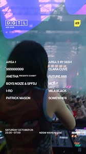 We can’t get enough of Anetha and we’re thrilled to announce she’s ready to tear the NDSM warehouse apart with her newly presented ‘Exhibit’ show. If you’re into the harder side of sound, this one’s gonna make your ADE experience unforgettable. Join us on Saturday, October 25 from 23:30 to 07:00. Tickets are on sale now! | DGTL
