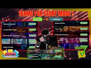 🤯"CHEAP?" Teams to Beat ALL CELESTIAL STORY MODE!! In Anime Card Clash!